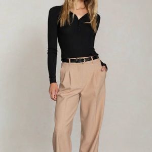 NWOT Rag & Bone Cashmere Henley in Blk. Sz. XS